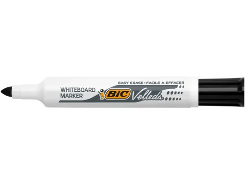 Viltstift Bic Velleda 1711 whiteboard rond large zwart