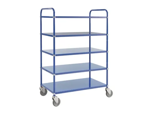 etagewagen,draagverm. 250kg,5etage(s),laadvl. LxB 900x540mm