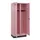 locker voor scheiding van kleding,HxBxD 1950x800x500mm,2vak