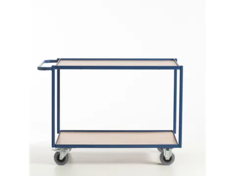 tafelwagen,draagverm. 250kg,2etage(s),laadvl. LxB 990x590mm,houtetage