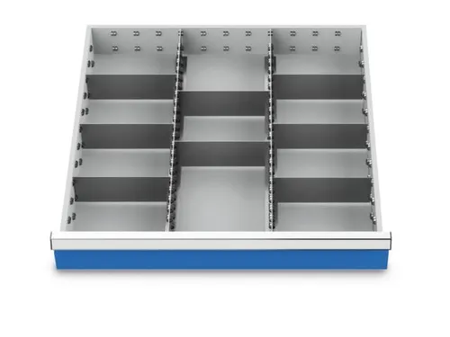 Lade-Indelingsset,V. Werkbank,8Lengteverdeler/2Scheidingsplaten