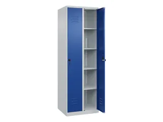 wasgoedverdeelkast,HxBxD 1850x600x500mm,vak B 300mm,draaigrendel - 2
