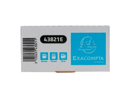 Exacompta Kassarol 80mmx70mmx12 mm 72 Meter 48 Gram