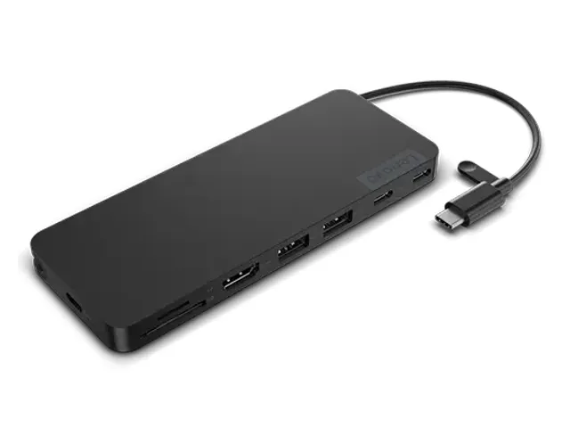 Lenovo 4X11N40212, Bedraad, USB 3.2 Gen 1 (3.1 Gen 1) Type-C, 65 W, Zw