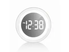 Digitale wandklok Technoline WS 8086 254x254x53mm wit kleurwisseling