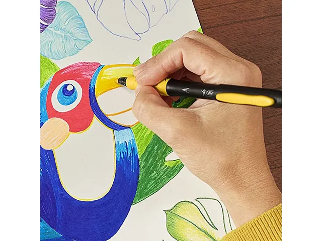 Kleurstiften Bic Intensity Premium assorti etui à 12 stuks