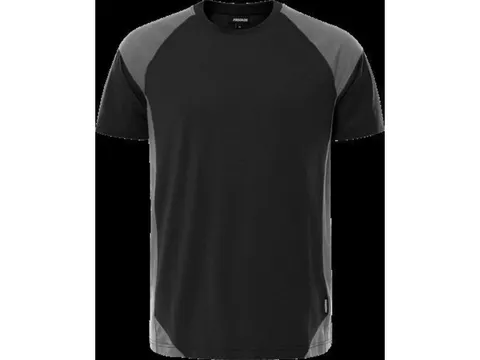 Fristads 7046 GTM T-shirt, zwart/grijs, maat XL, per stuk