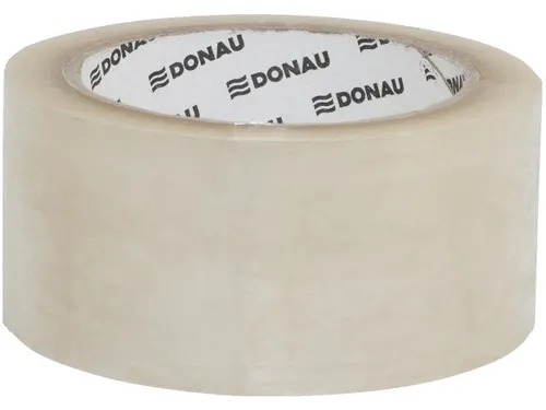 Donau Solvent verpakkingstape PP 48mmx60m 42 micron transparant