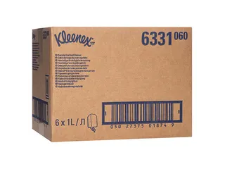 Kleenex 6331 Zeepvulling handreiniger roze 1 Liter doos 6 flacons - 4