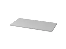 houten vloer v. kantoorstelling BxD 762x376mm dikte 22mm grijs