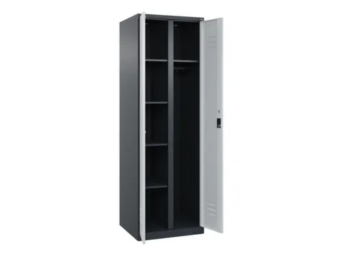 wasgoedverdeelkast,HxBxD 1850x600x500mm,vak B 300mm,cilinderslot