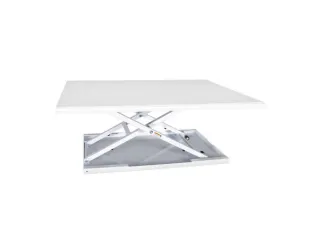 hvst. bureau-opzetelement,HxBxD 70-400x740x450mm,blad wit - 2