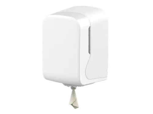 Spotless poetspapierdispenser Midi wit