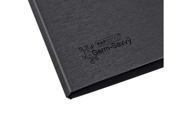 Porte-bloc à rabat Rapesco Germ-Savvy Antibacterial A4 noir