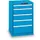 Ladenkast Code 850x564x572mm 5laden 75kg Va Afwerking Ral5012