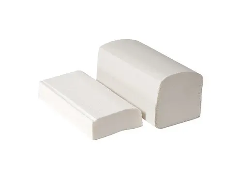 Handdoekpapier Z-vouw 2-laags 21x21cm Cellulose 2080 vel