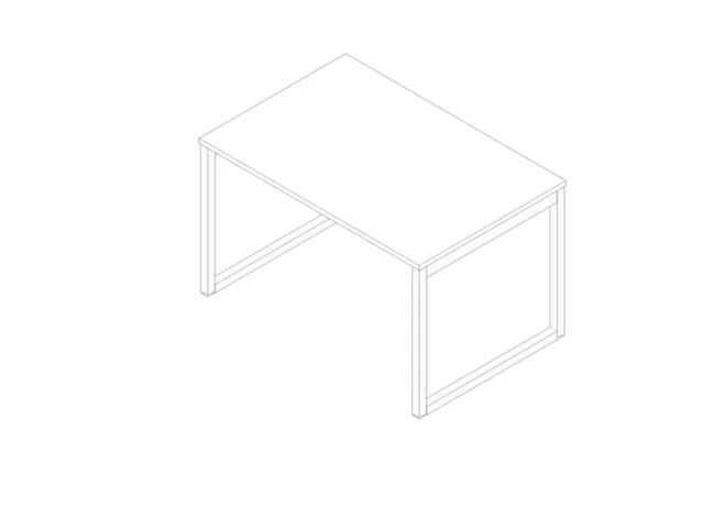 bureau,HxBxD 730x1200x800mm,blad wit,sledeframe wit