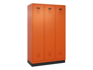 locker,HxBxD 1950x1200x500mm,3vak,vak B 400mm,cil.-slot,sokkel - 3