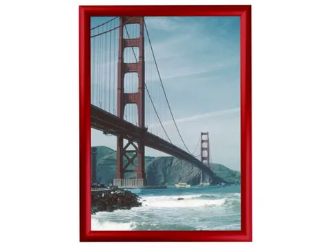 Kliklijst Aluminium A3 Rood Elegenace 25mm