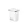 Hana 2 Pedaalemmer 15 liter Wit