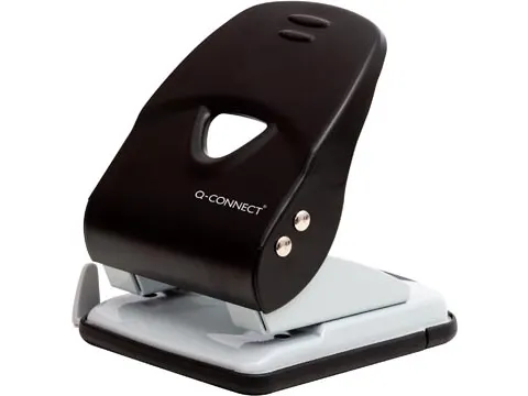 Q-connect Perforator 40 Vel Zwart 2-gaats