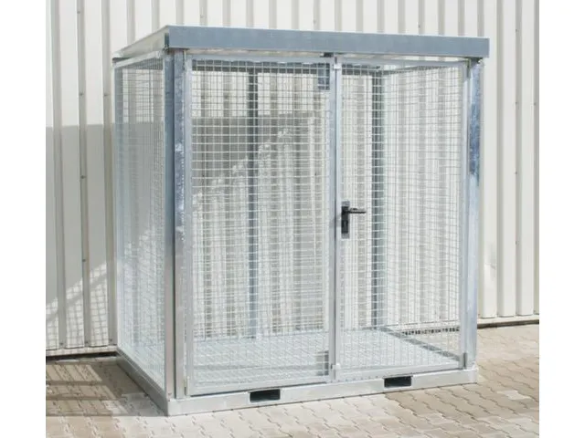 cabine pour bouteilles de gaz,p. 45xbouteille Ø 230mm