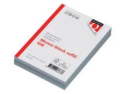 Memoblaadjes Quantore losbladig wit 140x90x20mm 200vel