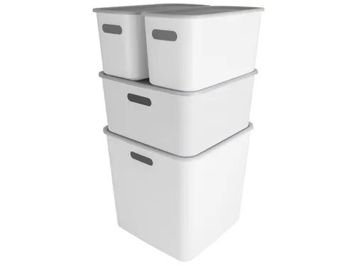 Sigma Home cube box 12,5L wit - 31,3x31,3x15,7cm