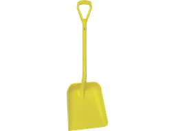 Hygiene 5623-6 Lichtgewicht Schop D-Greep Groot Blad Geel
