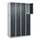 lockerkast,HxBxD 1850x1200x500mm,4x3vakken,vak B 300mm,cil.-slot