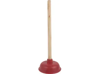 Ontstopper rubber oranje 41cm - 1