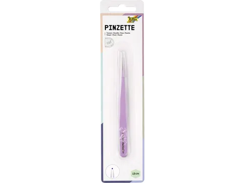 Pincet Folia 135mm roze