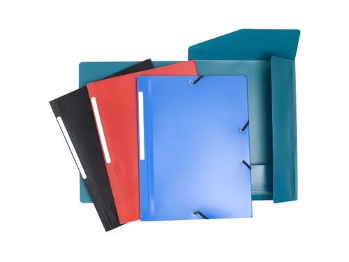 Elastomap PP opaak 3 klep geassorteerd