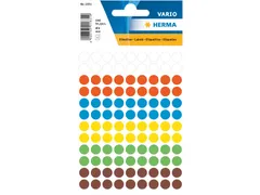 HERMA 1831 Multipurpose etiketten Rond 8mm Assorti 540 stuks