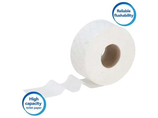 Papier toilette Scott Essential Jumbo 8614 2 épaisseurs 200m blanc
