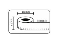Etiket Dk-11202 62x100mm Verzendlabel 300stuks