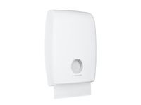 Handdoekdispenser Aquarius voor m-vouw wit U7023