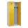 locker voor scheiding van kleding,HxBxD 1850x800x500mm,2vak