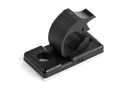 Zelfklevende Kabelmanagement Clips 5.5mm zwart 100 stuks