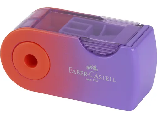 Puntenslijper Faber-Castell sleeve mini enkel Flow Edition display 12