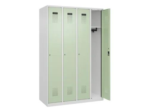 locker,HxBxD 1850x1200x500mm,4vak,vak B 300mm,cil.-slot