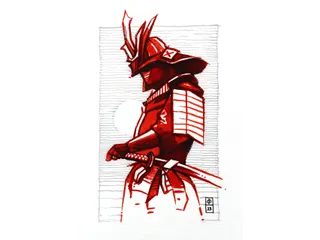 Tekenset Sakura Creative Kit Samurai 6 stuks - 4