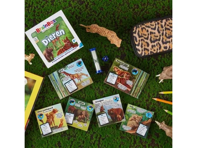 BrainBox Dieren geheugenspel 8+