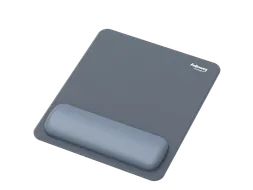 Muismat met polssteun Fellowes Breyta blauw 20x24cm