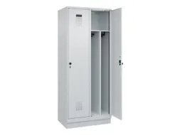 locker voor scheiding van kleding,HxBxD 1950x800x500mm,2vak