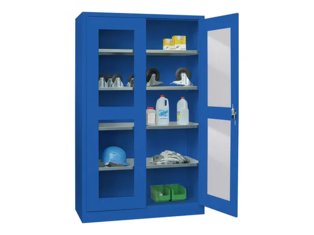 universele kast,HxBxD 1950x1200x600mm,RAL7035,front RAL7035