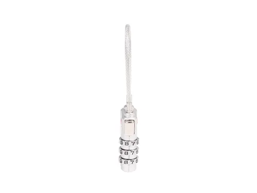 Hangslot Pavo TSA met cijferslot en kabel Zink legering