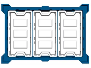 inzetbak,v. stapelbak 300l,HxBxD 440x351x667mm,PE,grijs - 3