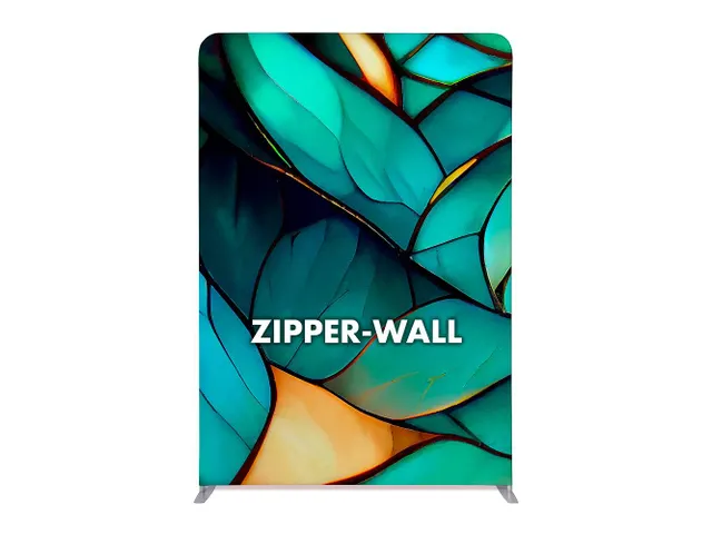 Beurswand Zipper-Wall Straight Basic 200x300cm