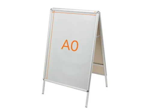 Stoepbord Nobo Essence A0 1189x841mm met kliklijst